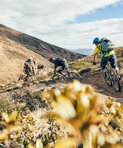 Mountainbiken in Fiss